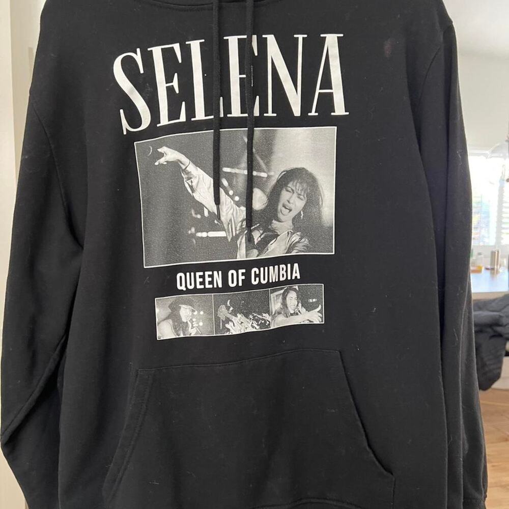 Original Vintage Black Selena Hoodie XL (see details for condition)